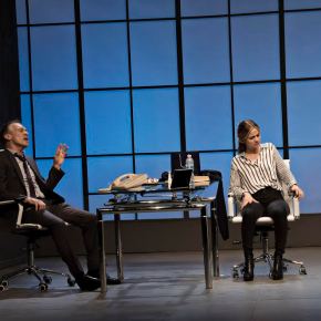 DOBLE O NADA (Las cosas del querer / las cosas del poder) Miguel Ángel Solá y Paula Cancio Dirección: Quique Quintilla – Por Dra. Raquel&nbsp;Tesone